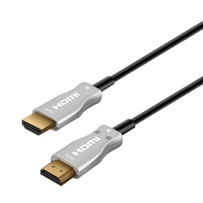 AISENS Cable HDMI V2.0 AOC Premium alta velocidad  HEC 4k@60hz 18Gbps, AM-AM, Negro, 50 m