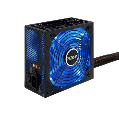 TooQ TQXGEII-600SAP unidad de fuente de alimentación 600 W 20+4 pin ATX ATX Negro