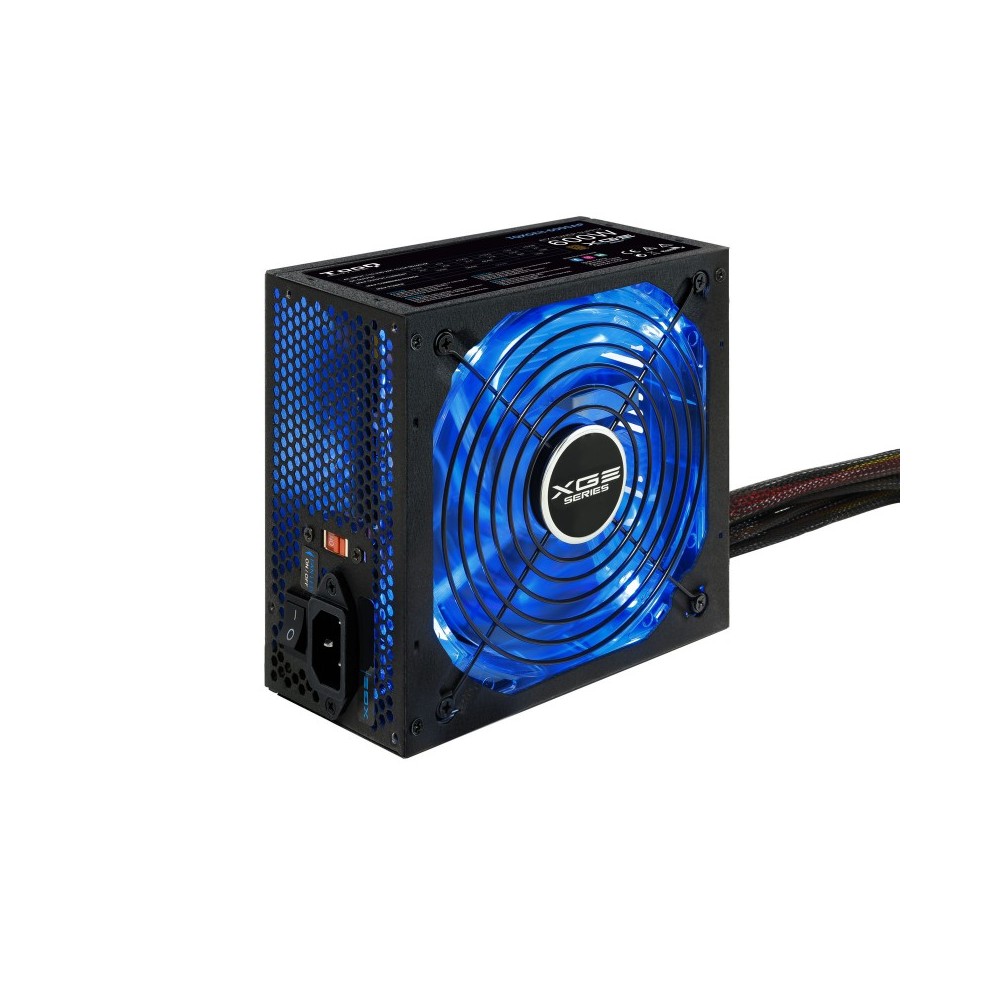 TooQ TQXGEII-600SAP unidad de fuente de alimentación 600 W 20+4 pin ATX ATX Negro