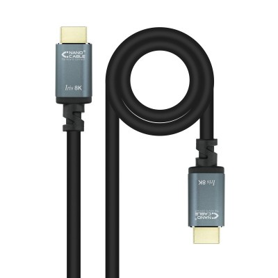 Nanocable Cable HDMI 2.1 IRIS 8K AM-AM, Negro, 3 Metros