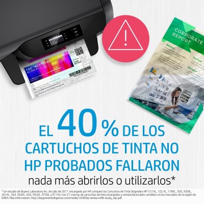 HP Cartucho de tinta Original 963XL cian de alta capacidad