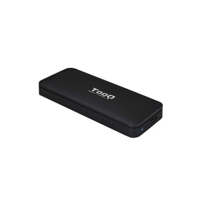 TooQ TQE-2280B caja para disco duro externo Caja externa para unidad de estado sólido (SSD) Negro M.2