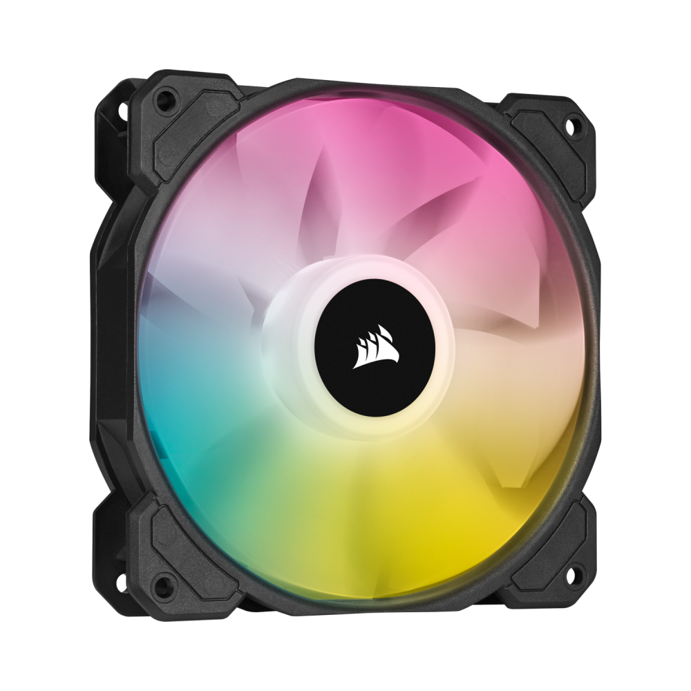 Corsair SP120 RGB ELITE Carcasa del ordenador Ventilador 12 cm Negro 1 pieza(s)