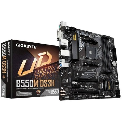 Gigabyte B550M DS3H AMD Zócalo AM4 micro ATX