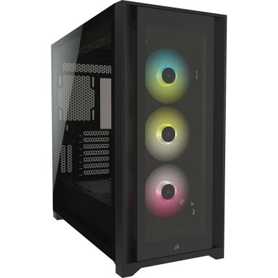 Corsair iCUE 5000X RGB Midi Tower Negro