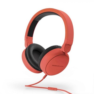 Energy Sistem Style 1 Talk Auriculares Alámbrico Diadema LlamadasMúsica Negro, Rojo