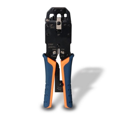 AISENS A142-0311 crimpadora Herramienta para prensar Negro, Azul, Naranja