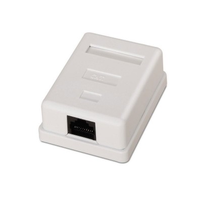 AISENS A139-0301 caja de conexiones de red Cat6 Blanco