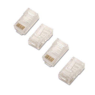 AISENS A138-0292 conector RJ-45 Transparente