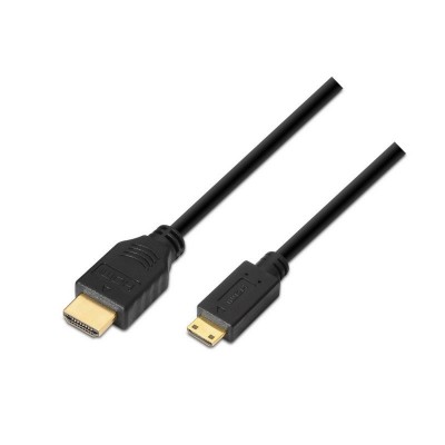 AISENS A119-0114 cable HDMI 1,8 m HDMI tipo A (Estándar) HDMI Type C (Mini) Negro