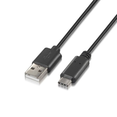 AISENS A107-0052 cable USB 2 m USB 2.0 USB A USB C Negro