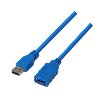 AISENS A105-0046 cable USB 2 m USB 3.2 Gen 1 (3.1 Gen 1) USB A Azul