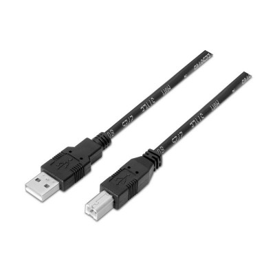 AISENS A101-0007 cable USB 3 m USB 2.0 USB A USB B Negro