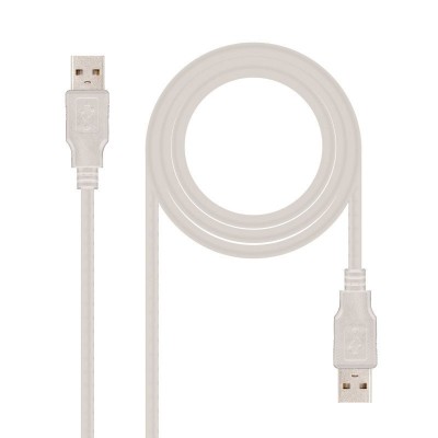 Nanocable Cable USB 2.0, Tipo AM-AM, 3.0 m