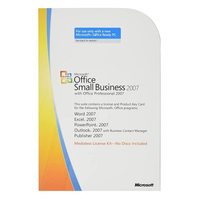 HP Microsoft Office Small Business 2007 Activation License - Media-less License 1 licencia(s)