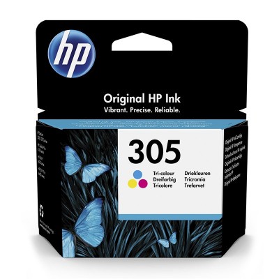 HP Cartucho de tinta Original 305 tricolor