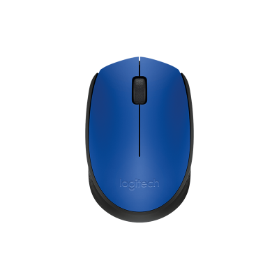 Logitech M171 Blue-K ratón Ambidextro RF inalámbrico Óptico 1000 DPI