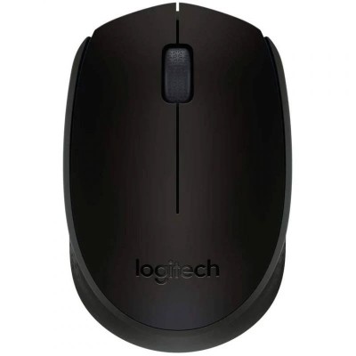 Logitech B170 Black Bp ratón Ambidextro RF inalámbrico Óptico