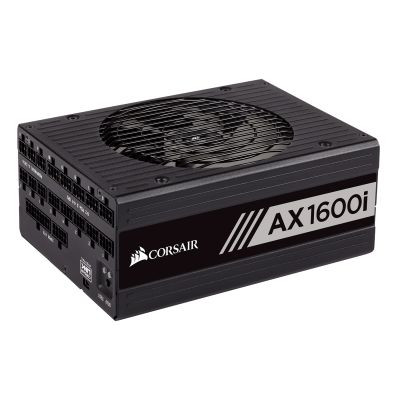 Corsair AX1600i unidad de fuente de alimentación 1600 W ATX Negro