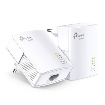 TP-Link TL-PA7017 KIT adaptador de red PowerLine 1000 Mbits Ethernet Blanco 2 pieza(s)