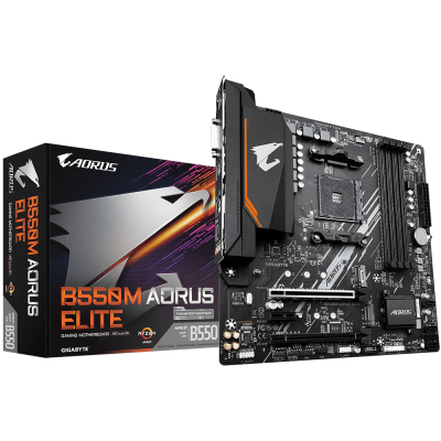 Gigabyte B550M AORUS ELITE AMD B550 Zócalo AM4 micro ATX