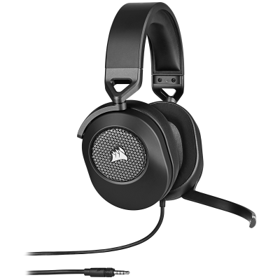 Corsair HS65 SURROUND Auriculares Alámbrico De mano Juego Carbono