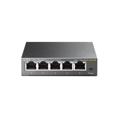 TP-Link TL-SG105E Gestionado L2 Gigabit Ethernet (101001000) Negro