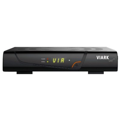 VIARK Sat 4K Cable, Ethernet (RJ-45), IPTV, Satélite, WLAN 4K Ultra HD Negro