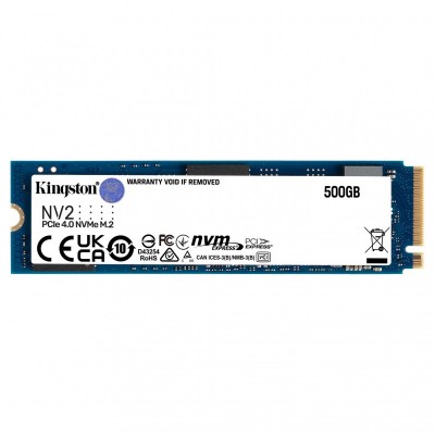 Kingston Technology NV2 M.2 500 GB PCI Express 4.0 3D NAND NVMe