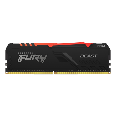 Kingston Technology FURY Beast RGB módulo de memoria 8 GB 1 x 8 GB DDR4 3200 MHz