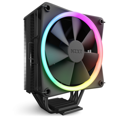 NZXT T120 RGB Procesador Refrigerador de aire 12 cm Negro 1 pieza(s)