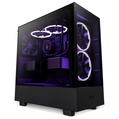 NZXT H5 Elite Midi Tower Negro, Transparente