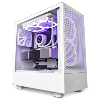 NZXT H5 Flow Midi Tower Blanco