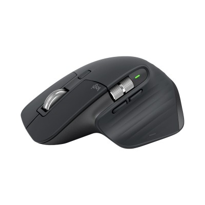 Logitech MX Master 3S ratón mano derecha RF Wireless + Bluetooth Laser 8000 DPI