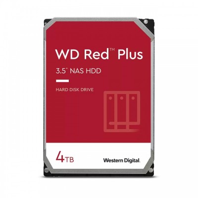 Western Digital Red Plus WD40EFPX disco duro interno 3.5" 4 TB Serial ATA III