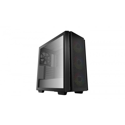 DeepCool CG560 Airflow ARGB Cristal templado lateral