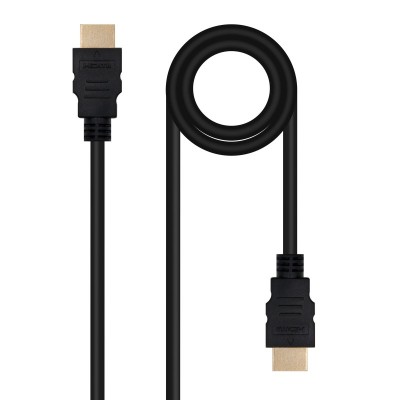 Nanocable Cable HDMI V2.0 4K@60Hz 18Gbps AM-AM, 3 m, Negro