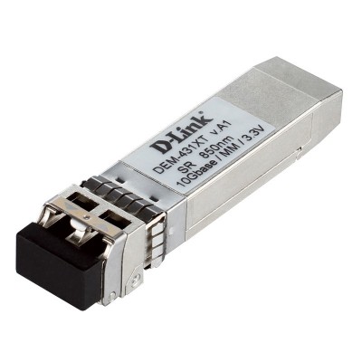 D-Link DEM-431XT red modulo transceptor Fibra óptica 10000 Mbits SFP+ 850 nm