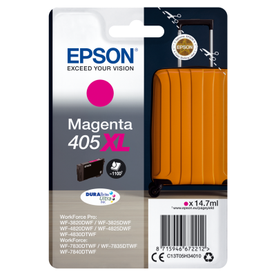 Epson Singlepack Magenta 405XL DURABrite Ultra Ink