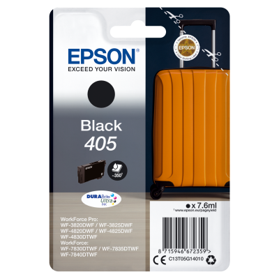 Epson Singlepack Black 405 DURABrite Ultra Ink