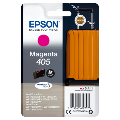 Epson Singlepack Magenta 405 DURABrite Ultra Ink