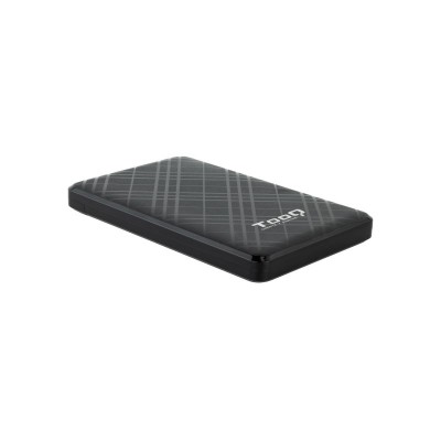 TooQ Caja Externa para Discos de 2,5” HDDSSD, Negro