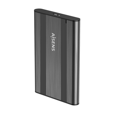 AISENS Caja Externa 2,5″ 9.5mm SATA a USB 3.0USB3.1 Gen1, Gris