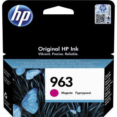 HP Cartucho de tinta Original 963 magenta