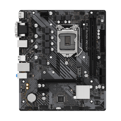 Asrock H510M-HDVM.2 SE Intel H470 LGA 1200 (Socket H5) micro ATX