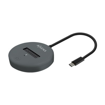 AISENS USB-C Dock M.2 (NGFF) ASUC-M2D014-GR SATANVMe A USB3.1 Gen2, Gris