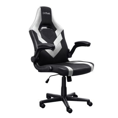 Trust GXT 703W RIYE Silla para videojuegos universal Negro, Blanco