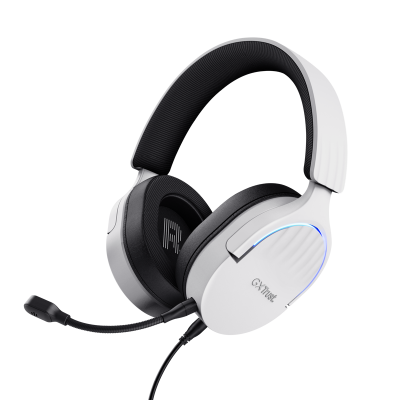 Trust GXT 490 FAYZO Auriculares Alámbrico Diadema Motocicleta USB tipo A Negro, Blanco