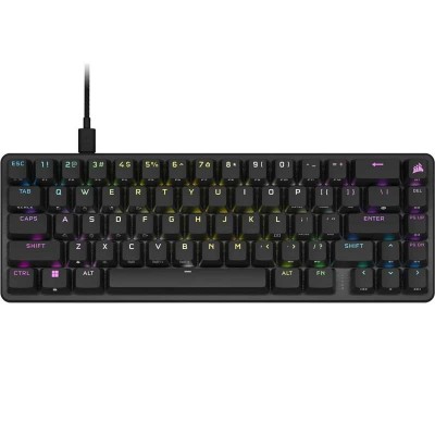 Corsair CH-91A401A-ES teclado USB QWERTZ Español Negro