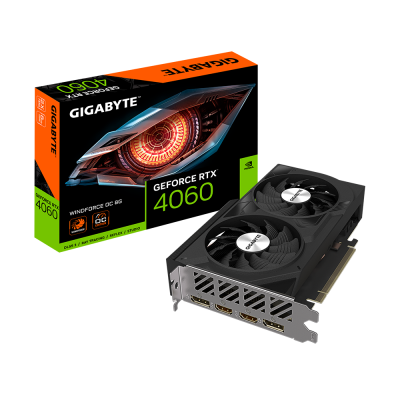 Gigabyte GeForce RTX 4060 WINDFORCE OC 8G NVIDIA 8 GB GDDR6